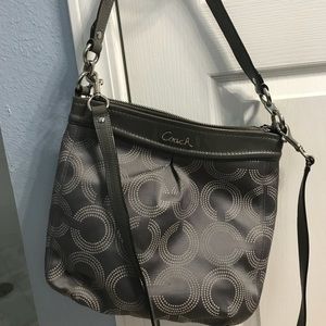 Coach Crossbody Gray purse
